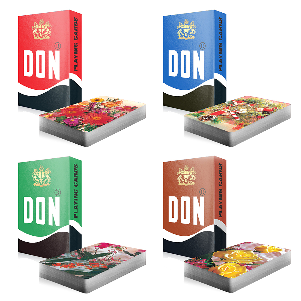 branded playing cards
