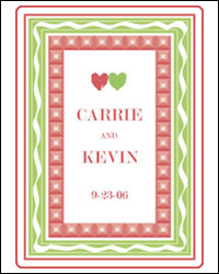 wedding playing cards